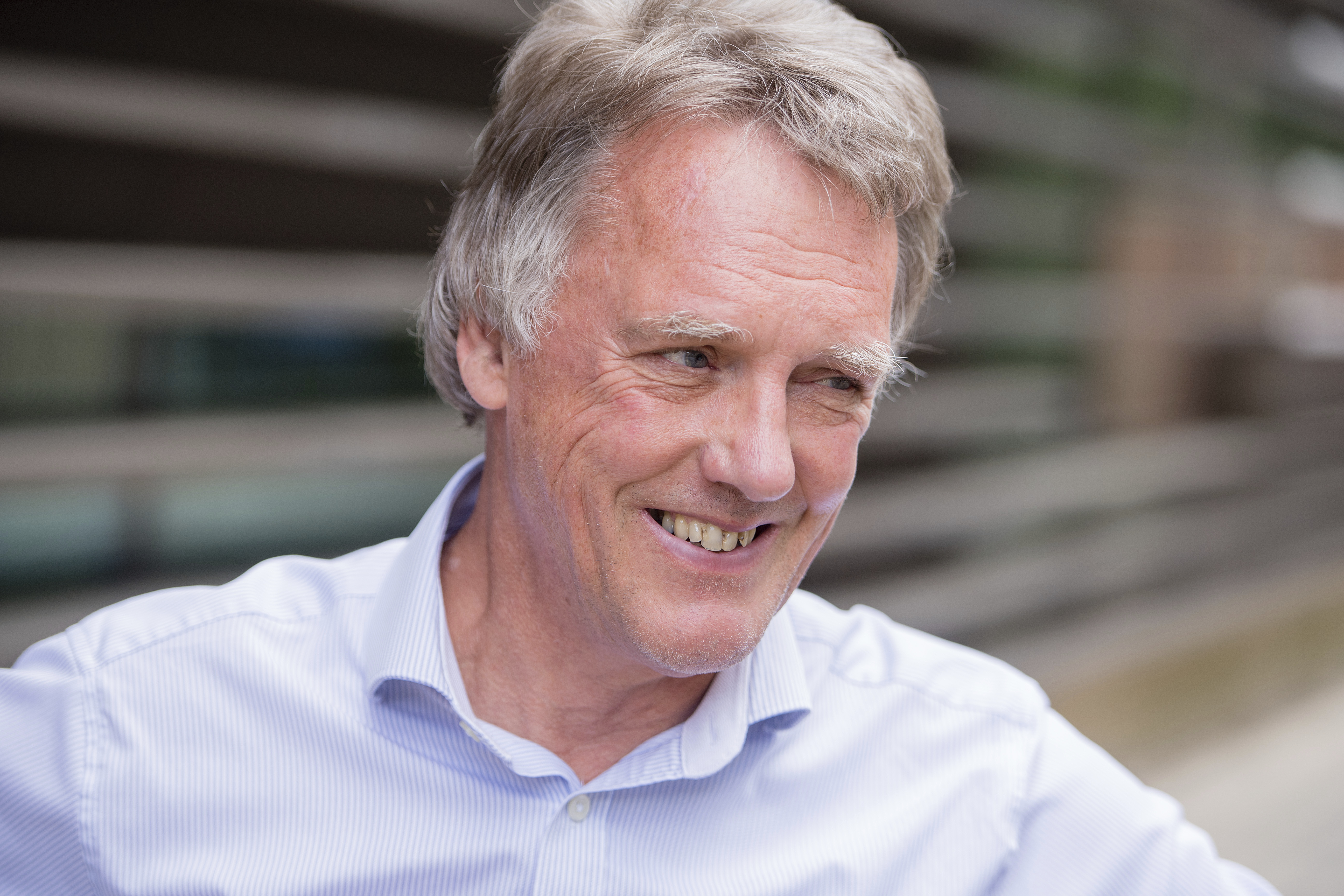 This photo made available by Oxford University shows Peter J. Ratcliffe in Haddenham, near Oxford, England, June 2019. The 2019 Nobel Prize for Physiology or Medicine was awarded Monday Oct. 7, 2019 to two Americans and a British scientist, William G. Kaelin Jr., Gregg L. Semenza and Peter J. Ratcliffe, for their discoveries in how the body’s cells sense and react to oxygen levels. (Paul Wilkinson/Oxford University via AP)