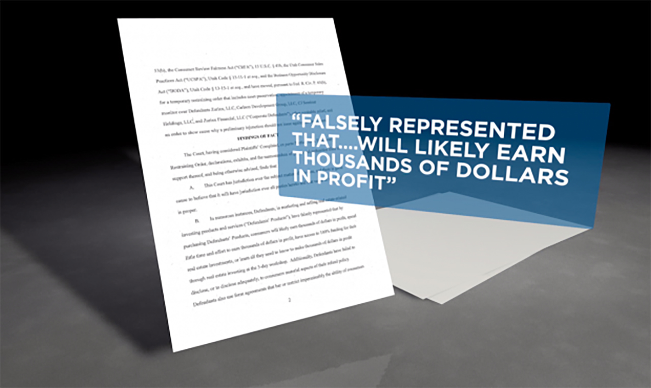 FTC files complaint about Utah-based real estate company