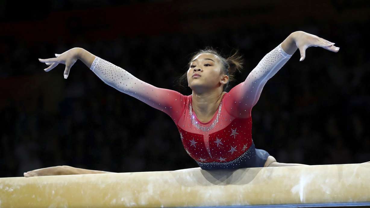 US gymnast Sunisa Lee caps emotional 2 months with gold