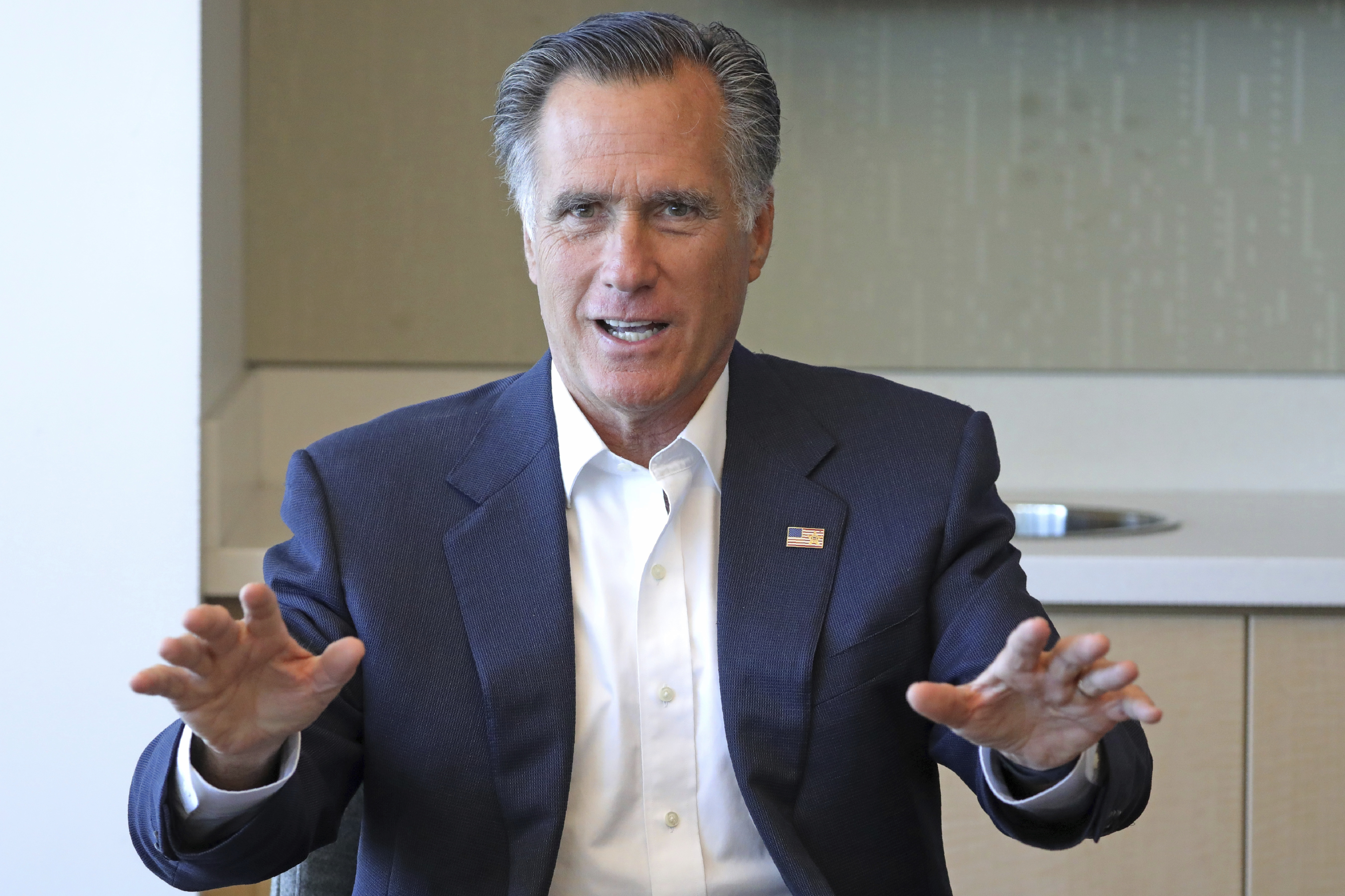 Romney undecided on impeachment, stands by Trump criticism