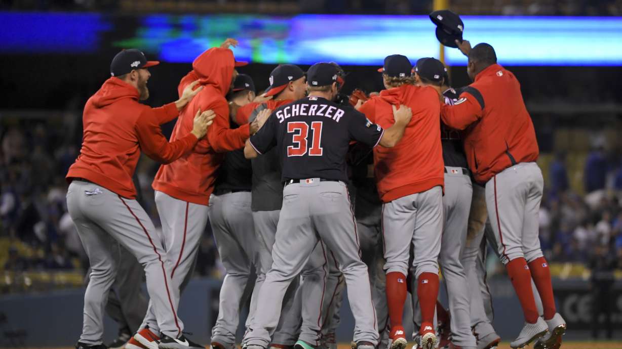 LEADING OFF: Nats, Cards open NLCS, Yanks-Astros set in ALCS