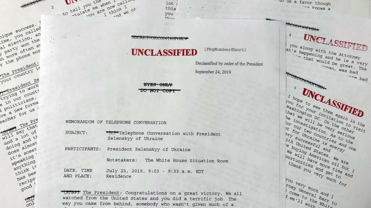 Anatomy of the phone call now imperiling Trump's presidency