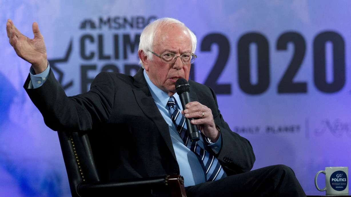AP Interview: Sanders details plan to 'end corporate greed'