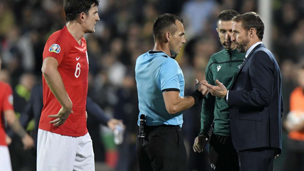 England's Euro qualifier in Bulgaria marred by racist abuse