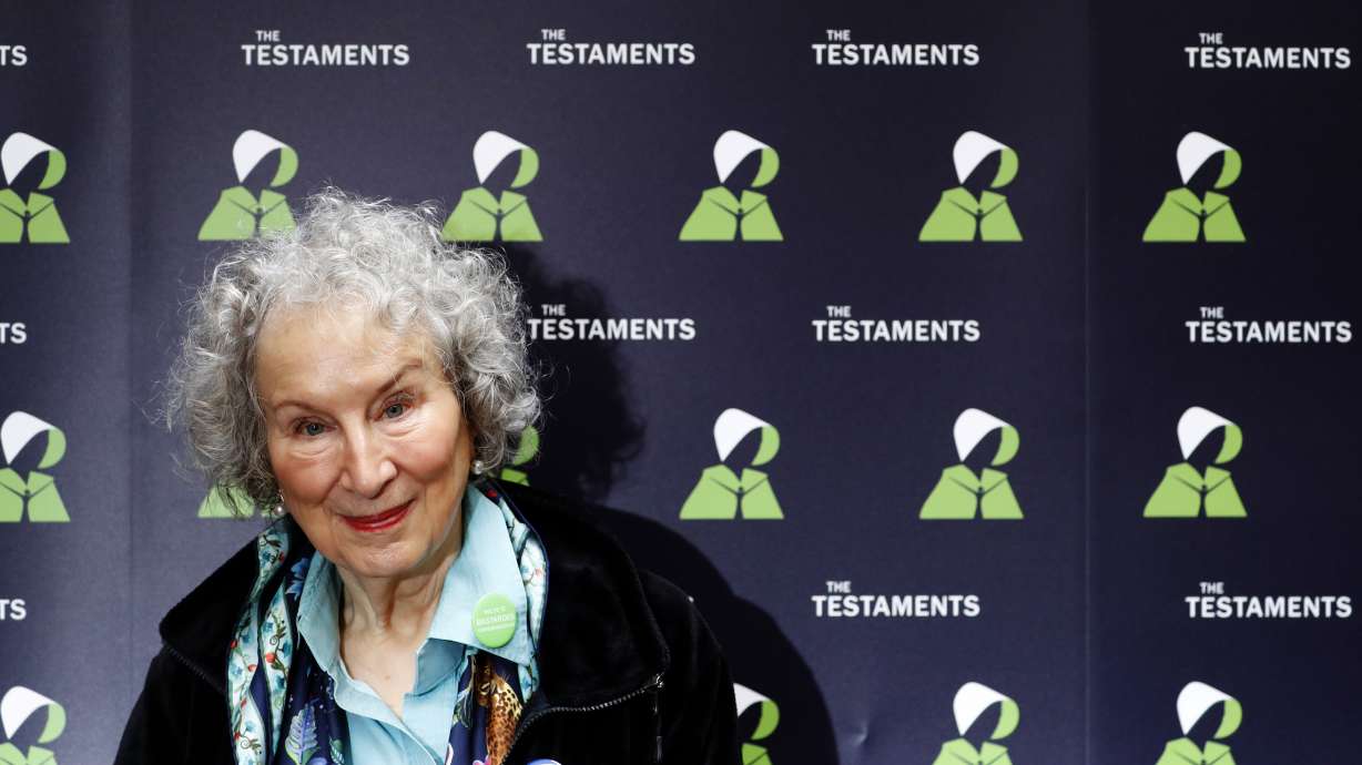 The Latest: Atwood, Evaristo joint winners of Booker Prize