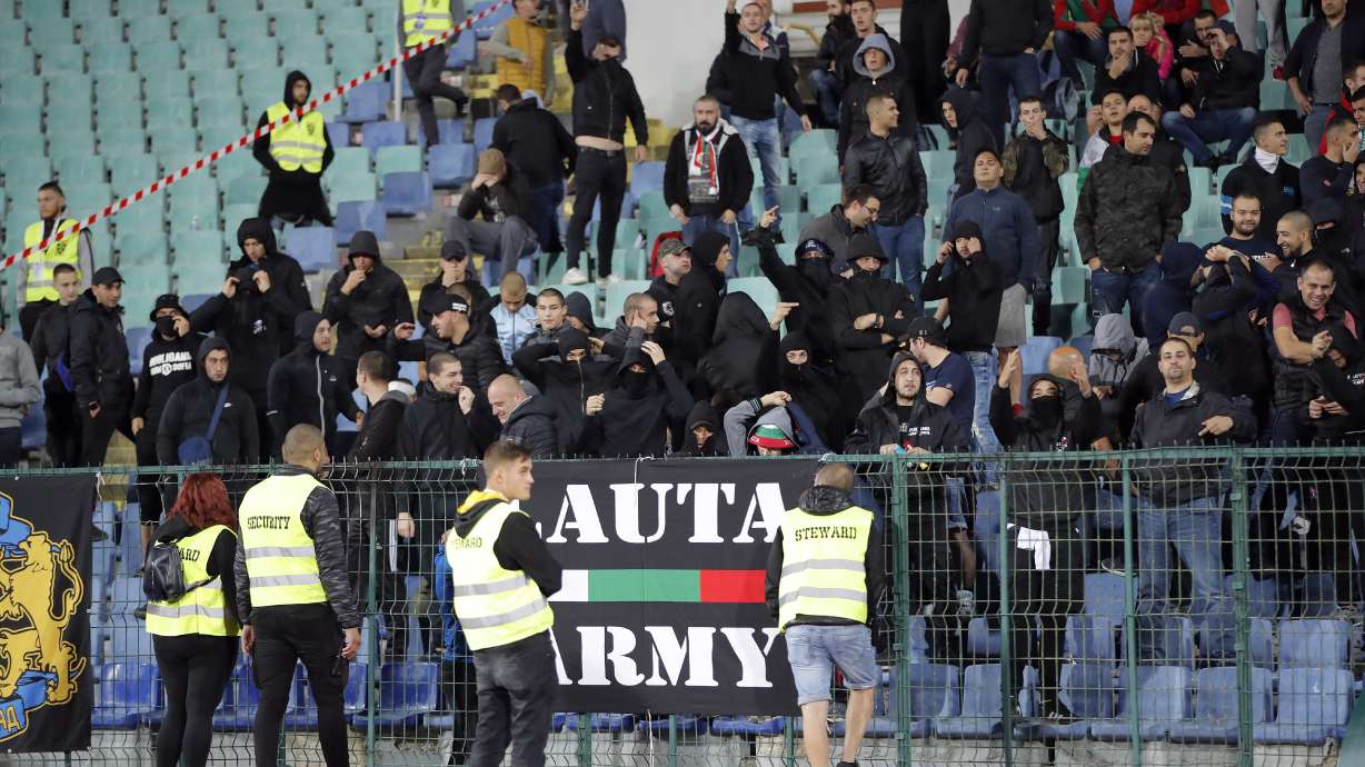 Racist abuse, military salutes mar European qualifying
