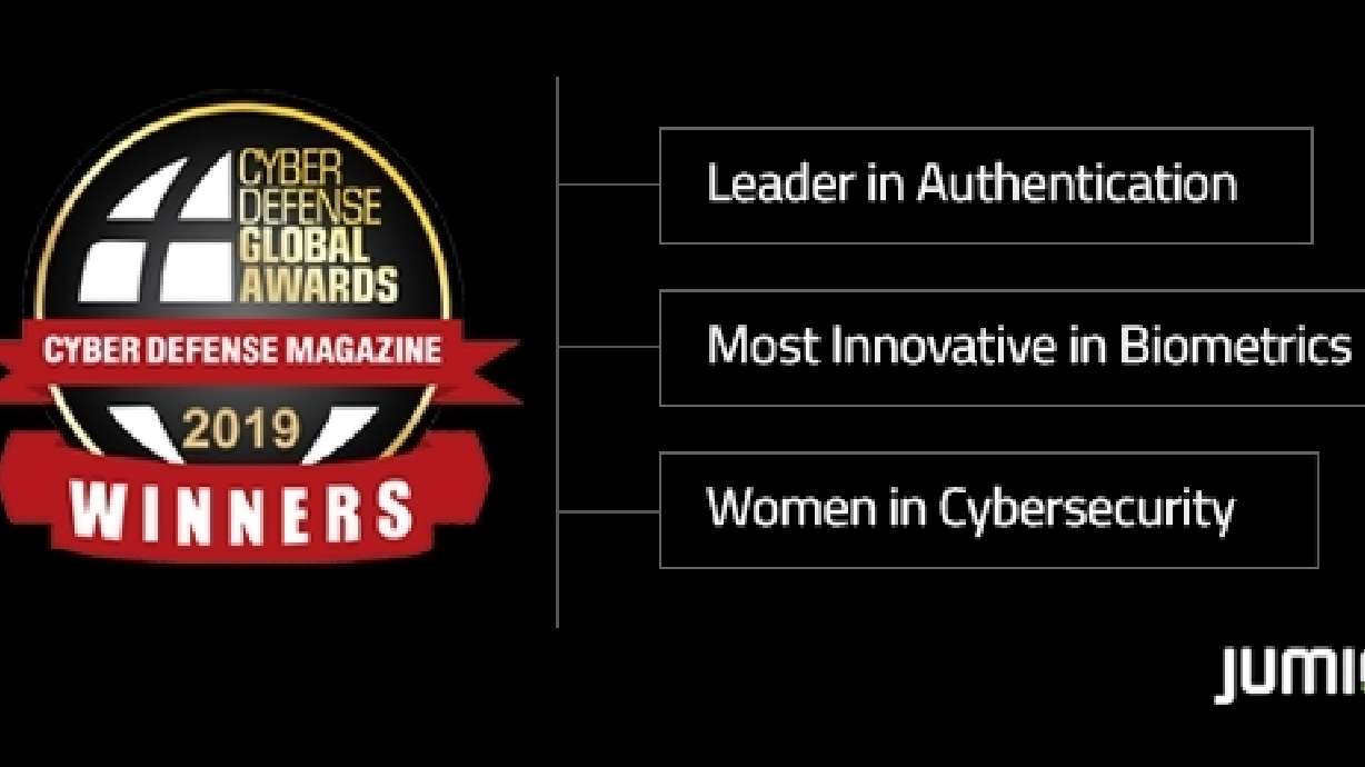 Jumio Wins Cyber Defense Global Awards for Authentication, Biometrics and Women in Cybersecurity
