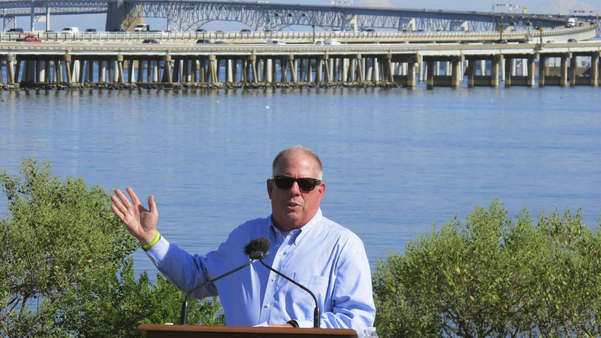 Hogan details Bay Bridge repair urgency and traffic action