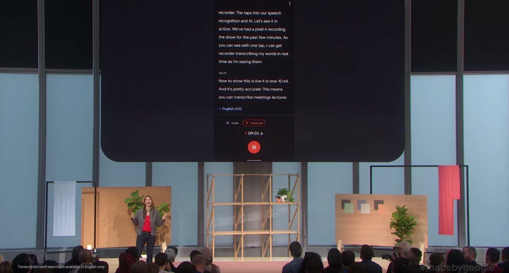 The biggest surprise of Google's Pixel event is a transcription app. Here's how it works
