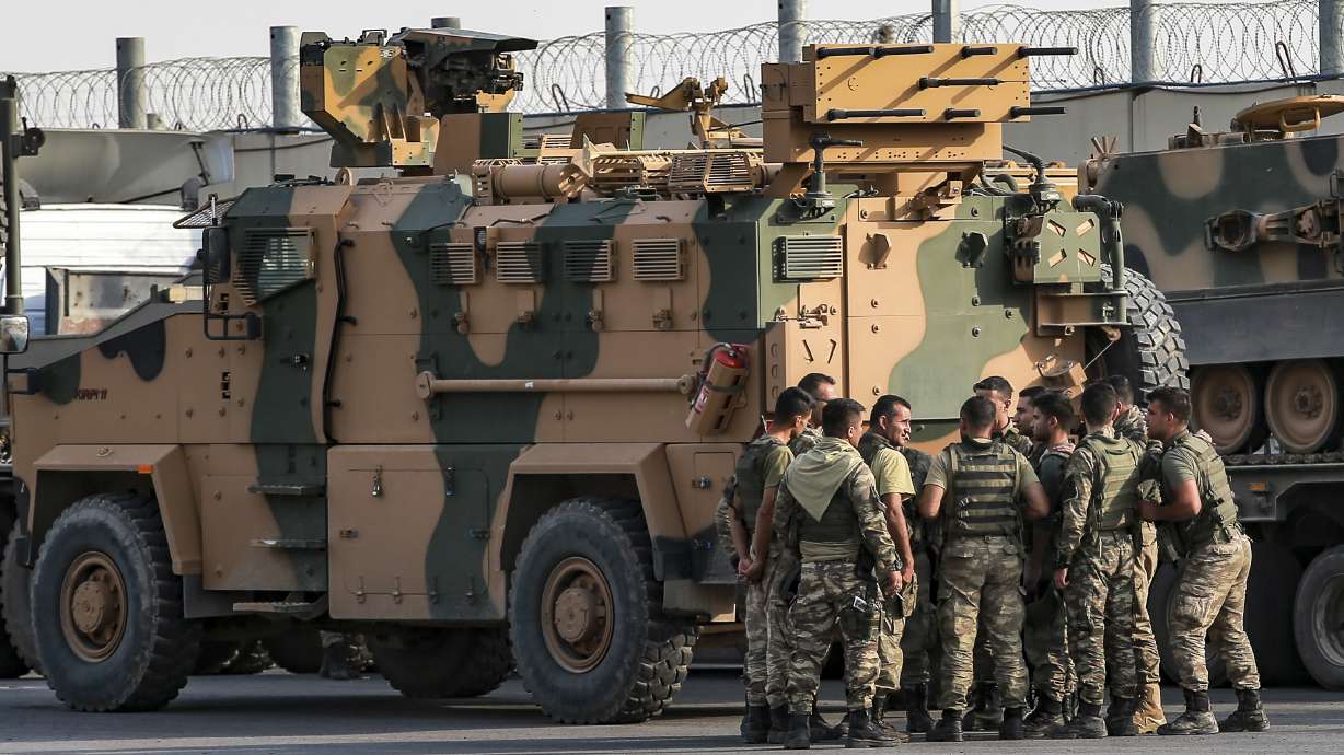 Trump portrays Mideast as a bloody sandbox, maligns Kurds