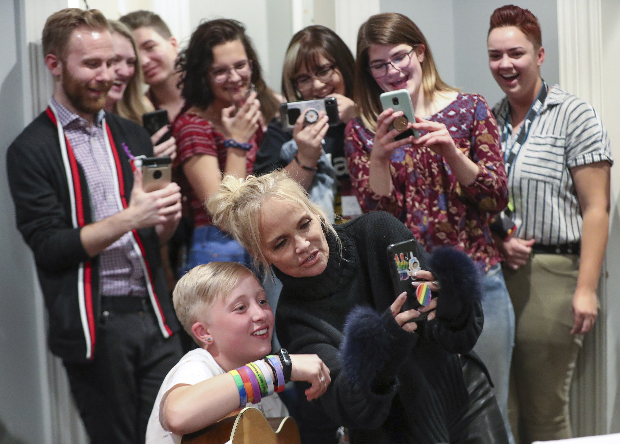 Broadway star Kristin Chenoweth brings her voice and spirit to LGBTQ youth in Utah