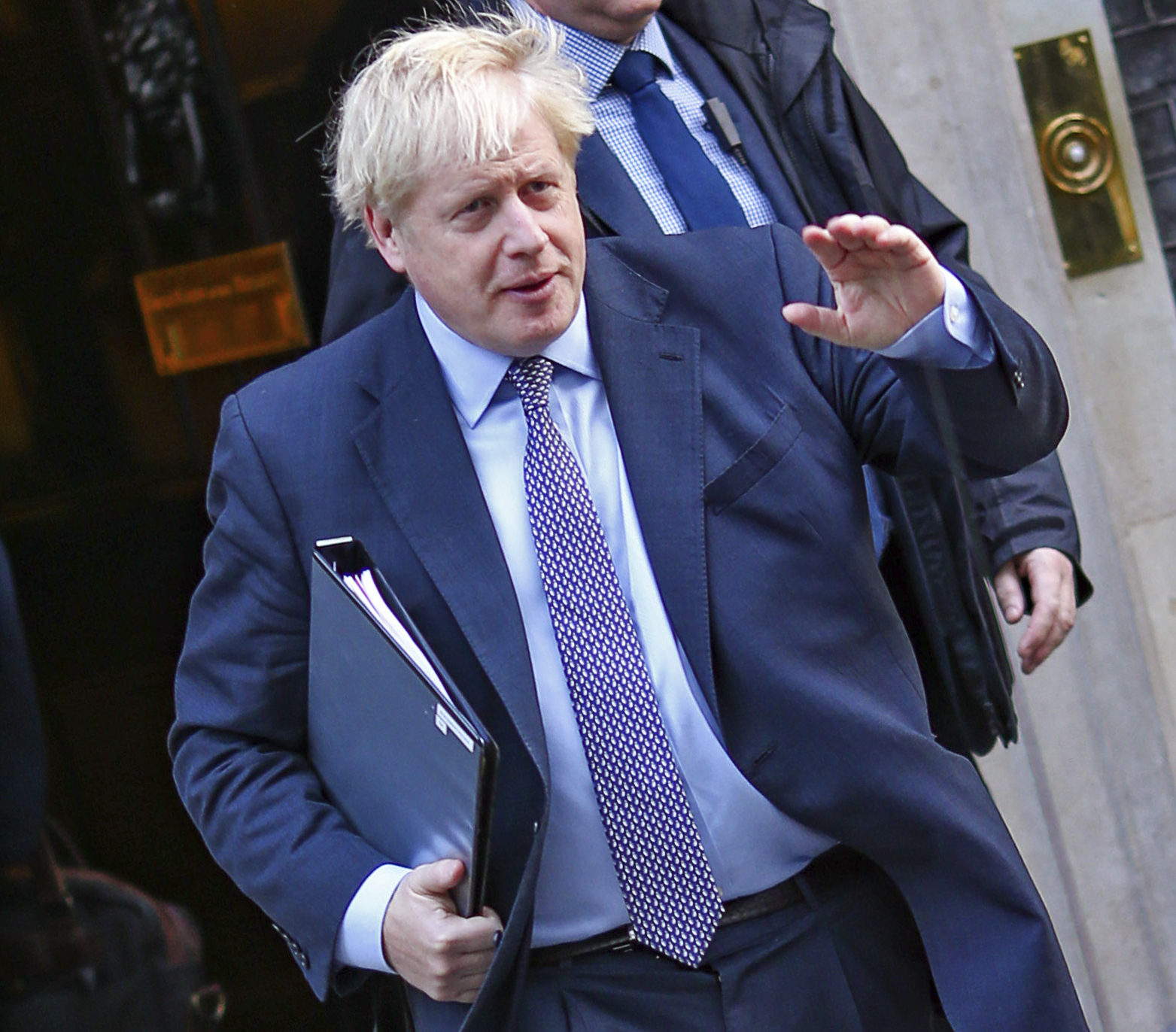 The Latest: Johnson sends EU request for Brexit delay