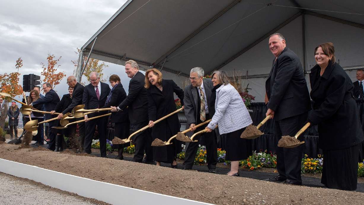 Latter-day Saint leaders hold groundbreaking for Saratoga Springs Temple