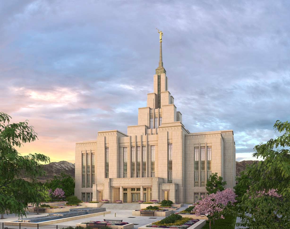 Rendering of the Saratoga Springs Temple (Photo: Intellectual Reserve, Inc.)