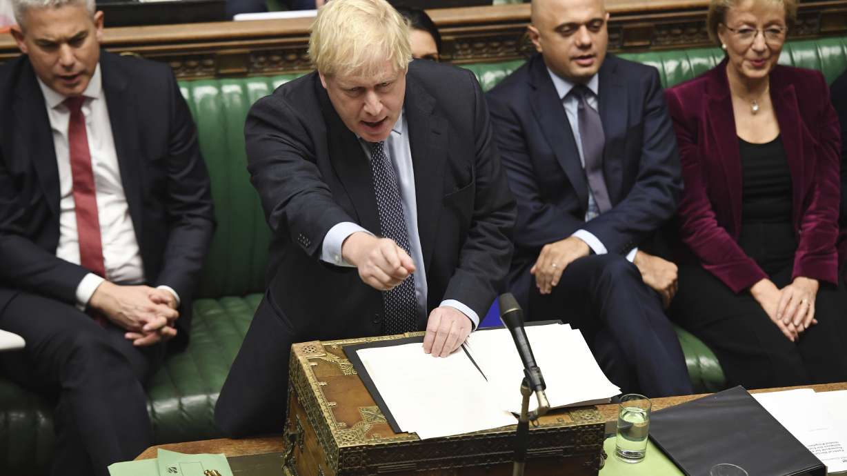 UK's Johnson asks for a Brexit delay that he doesn't want