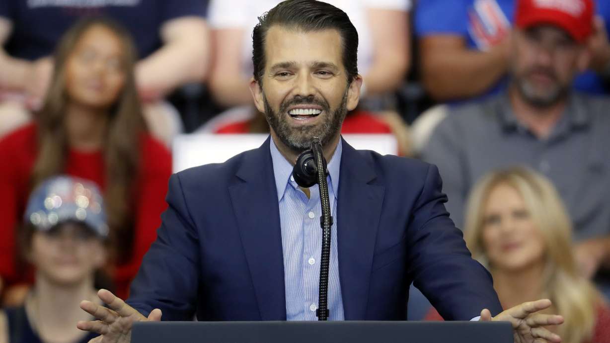 Donald Trump Jr.: provocateur, master preacher for father