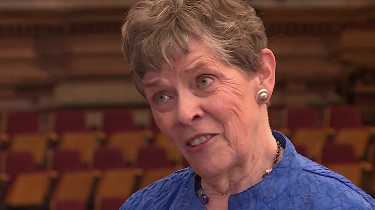 Bonnie Goodliffe, one of the first female organists to perform at a General Conference of The Church of Jesus Christ of Latter-day Saints, is retiring after 40 years of playing with the Tabernacle Choir at Temple Square.(Photo: Meghan Thackery, KSL TV)