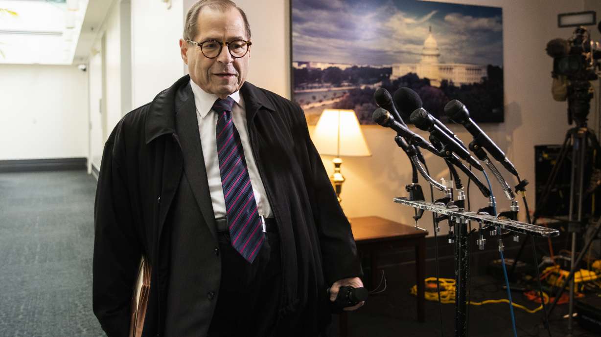 The Latest: White House slams testimony as 'triple hearsay'