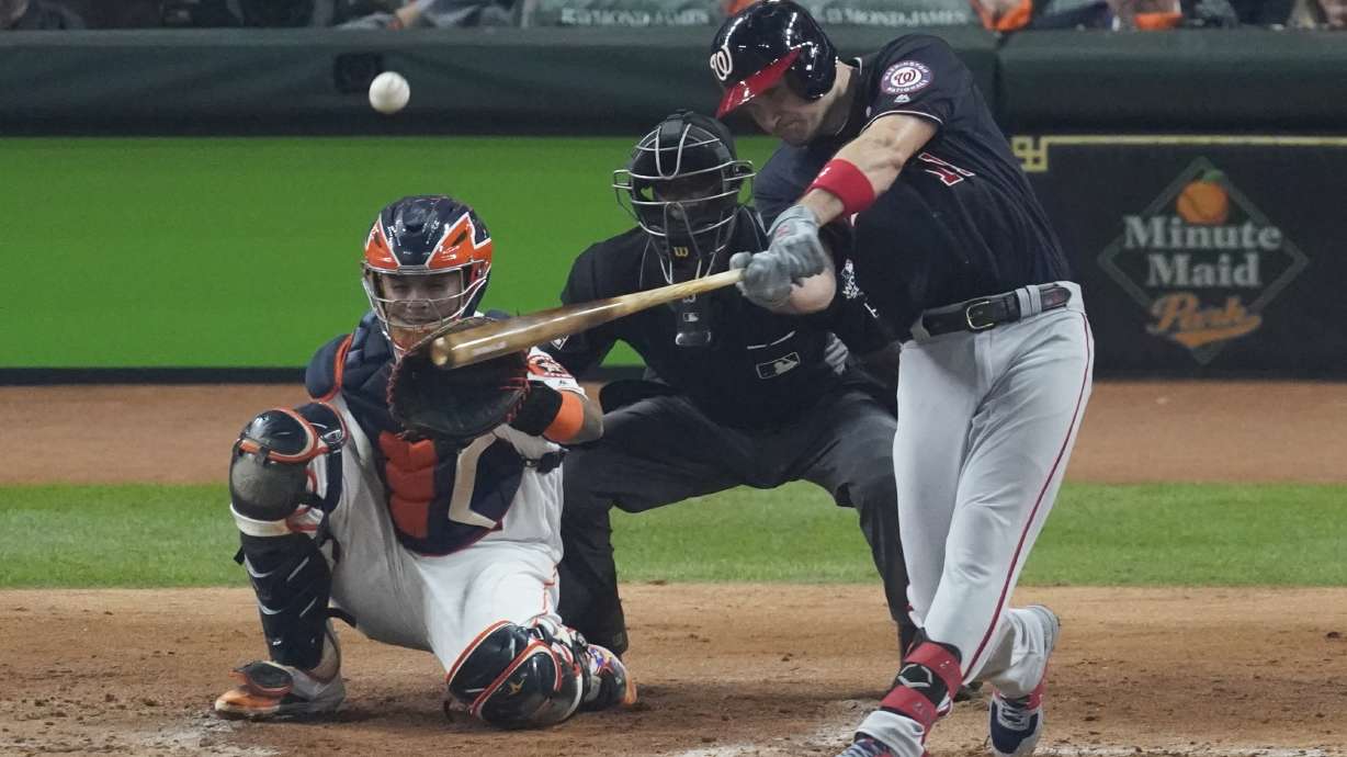 Zimmerman full circle with HR trot for Nats in World Series