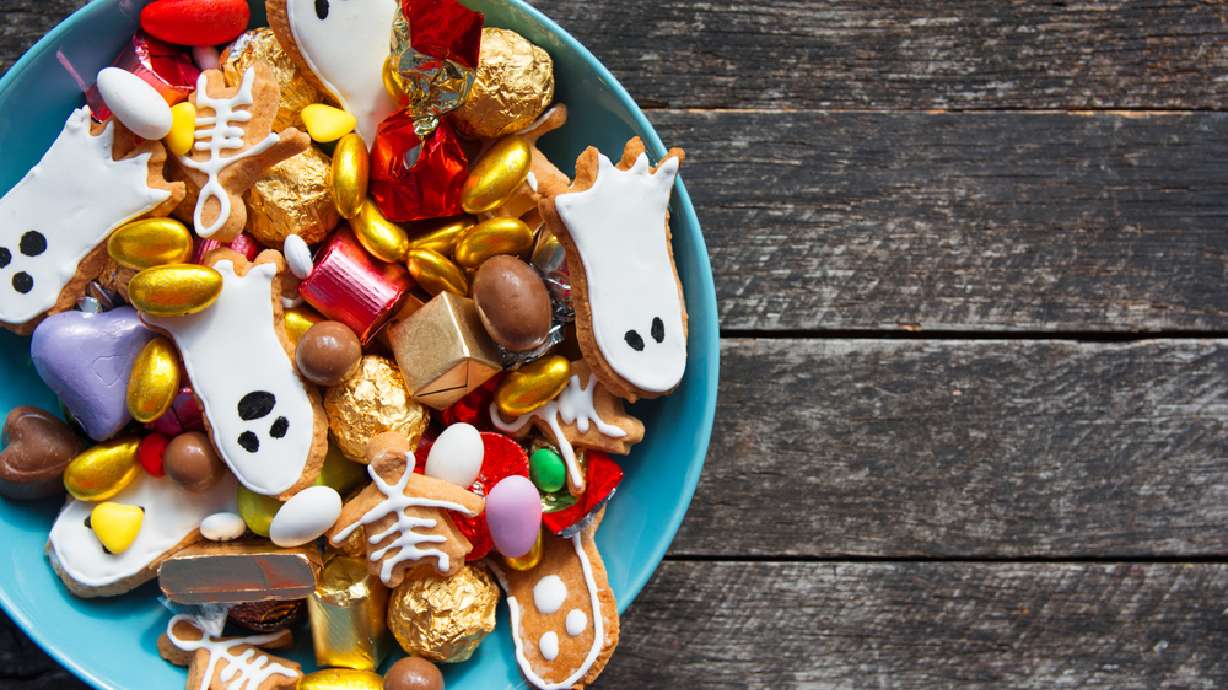 Which popular Halloween candy has the most sugar?