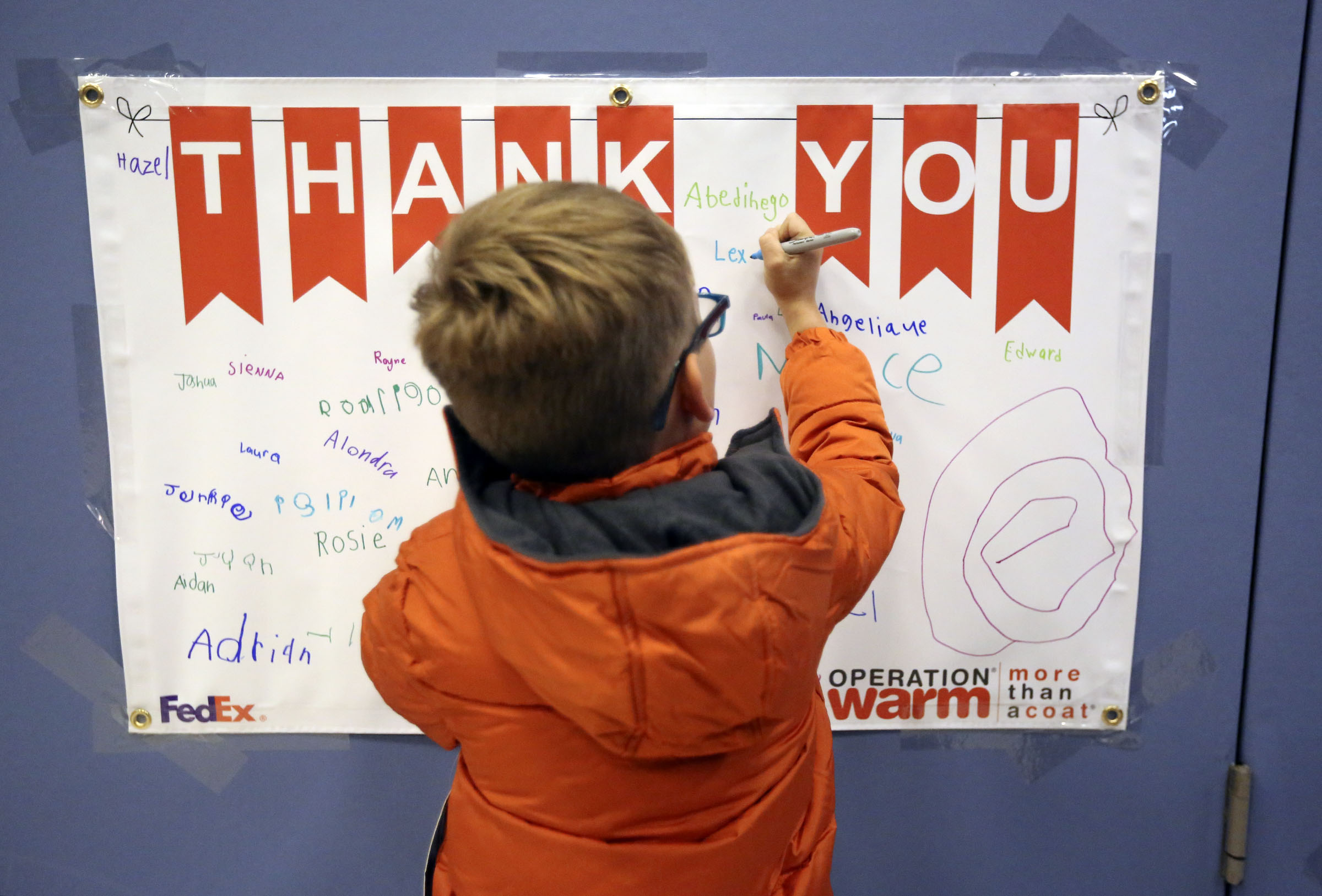 FedEx, Operation Warm team up to provide coats for 250 Utah students