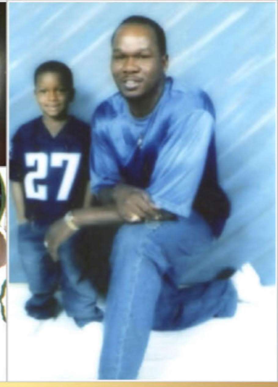 Eddie Heckard Jr. poses with his father Eddie Heckard (Photo: Courtesy of Heckard family)