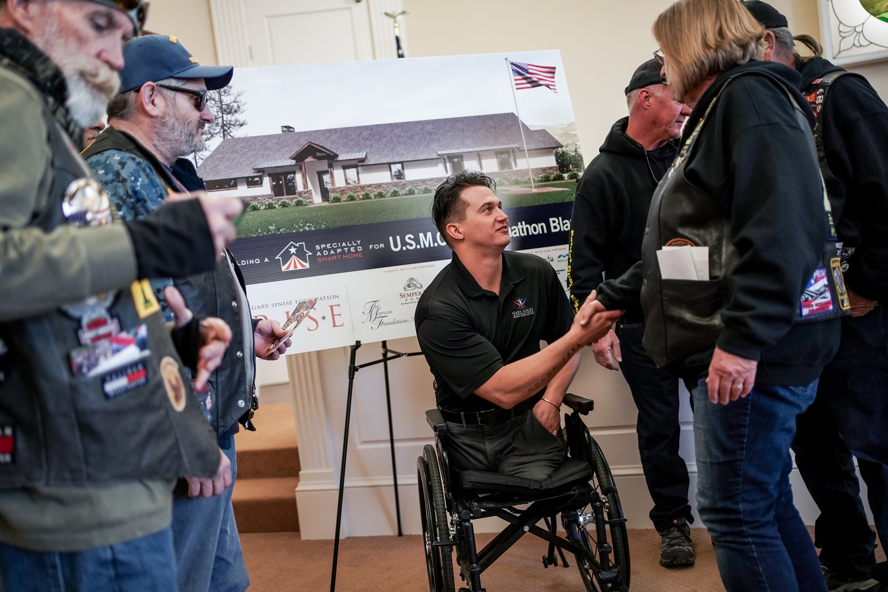 He was severely injured in Afghanistan. Now an organization is building him an adaptive ‘dream home’ in Midway