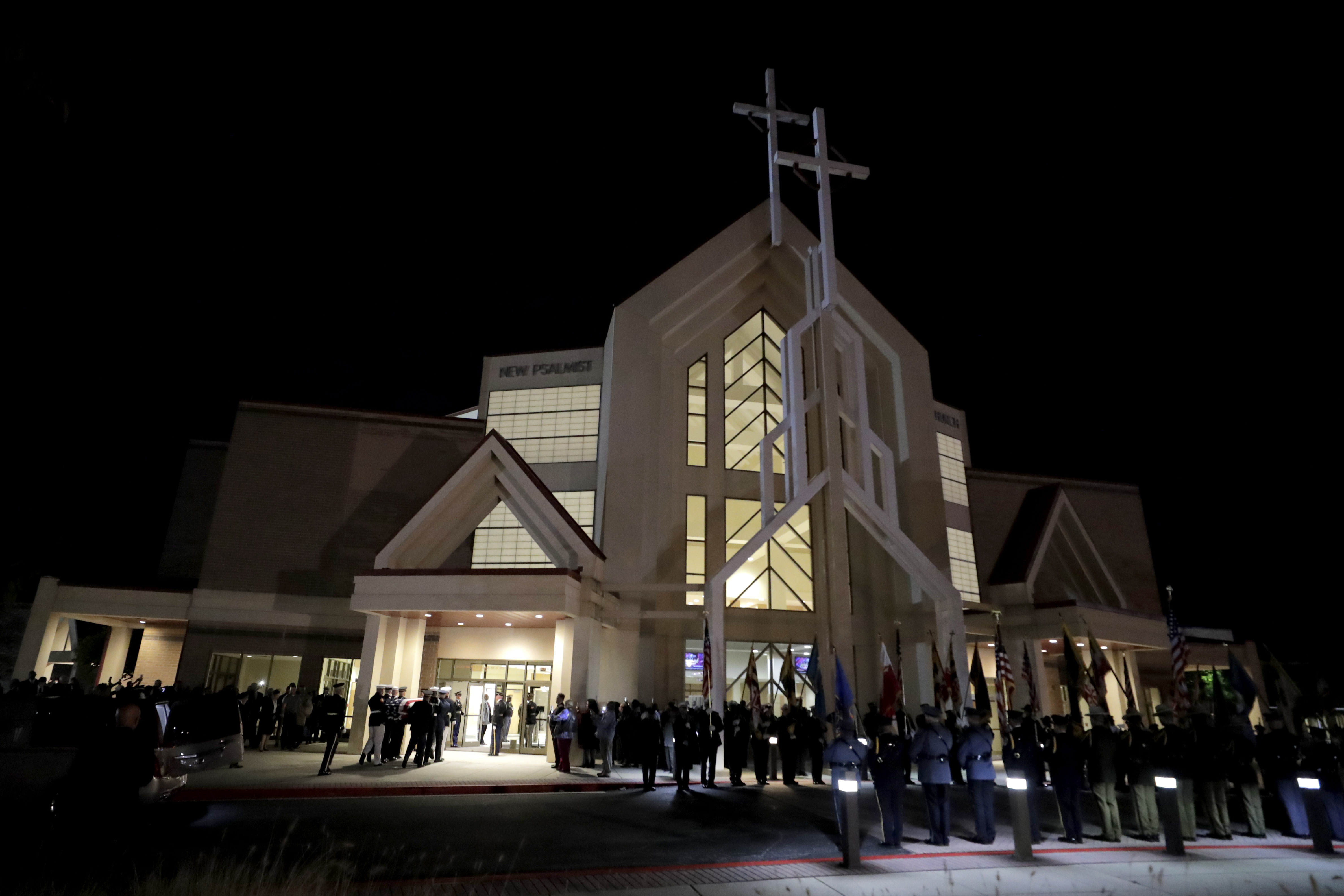 The Latest: Trump offers condolences to Cummings' family