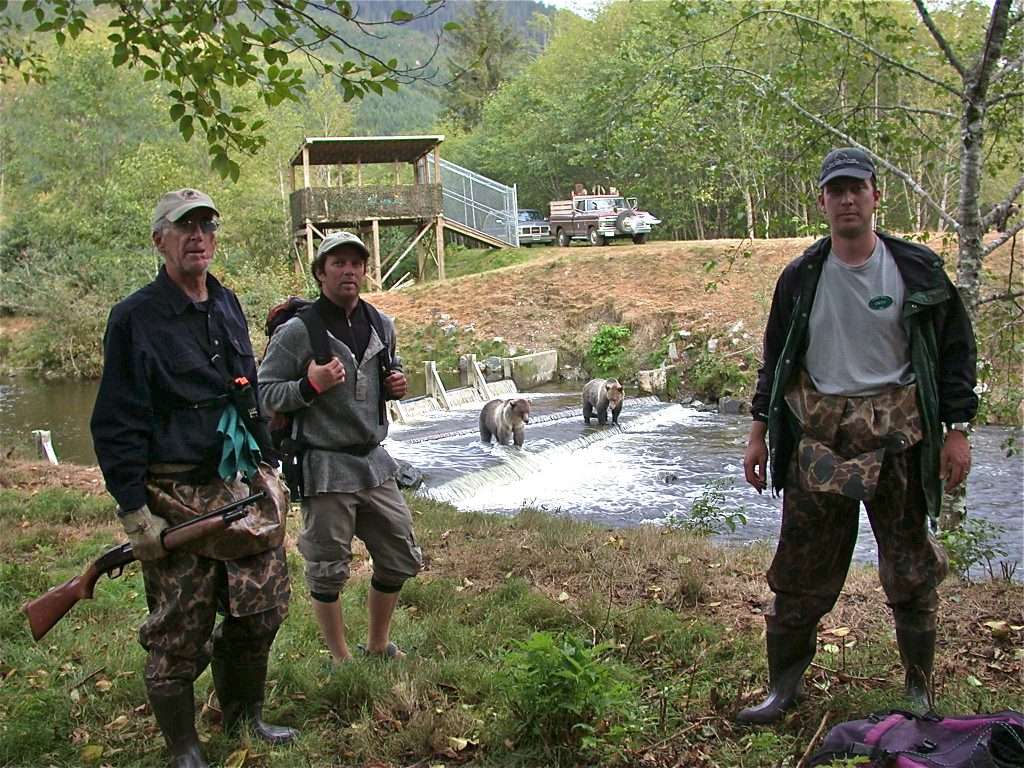 Doctors performed emergency procedures and gave Barrie Gilbert, left, 990 stitches in his head after he was attacked by a grizzly. Photo: Courtesy Barrie Gilbert