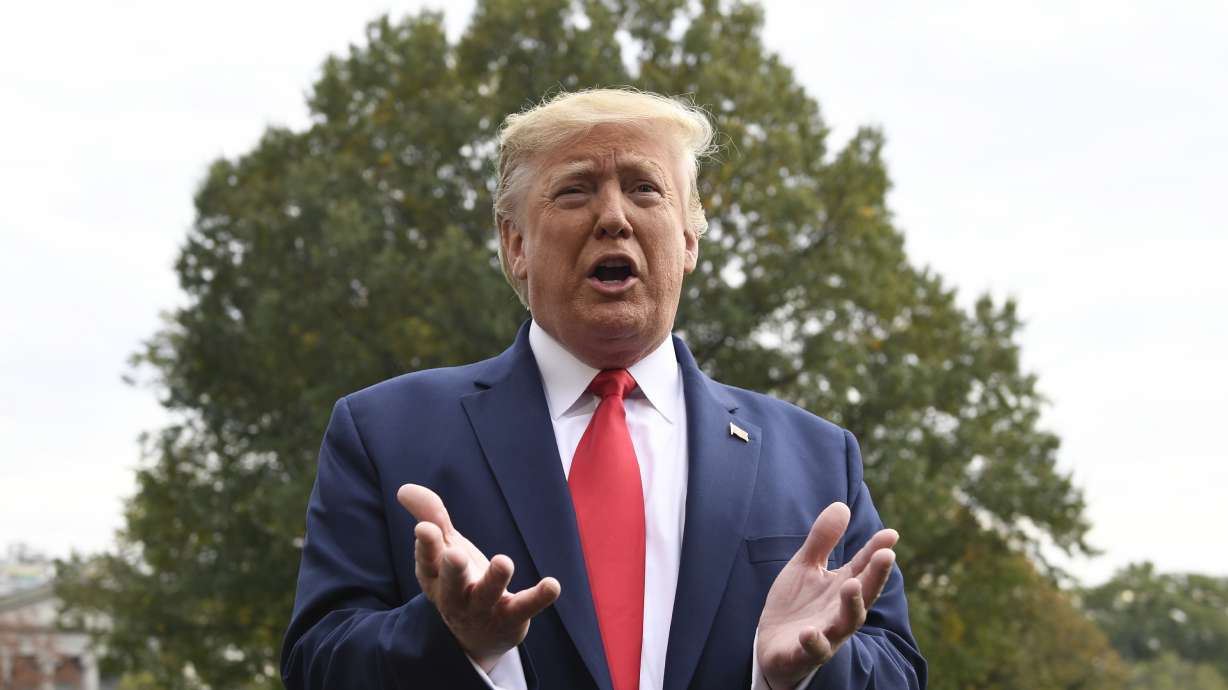The Latest: Trump predicts 'bad things' from DOJ review