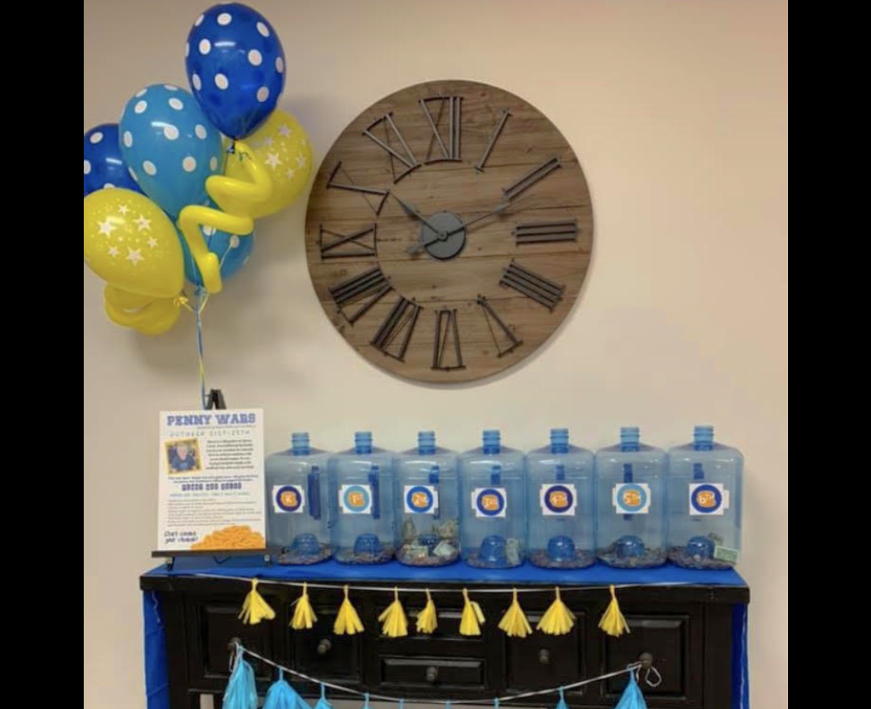 Students at Cherry Creek Elementary school held a "penny war" to raise money for a 5th grader who was in a car accident with his family. (Cherry Creek Elementary PTA)