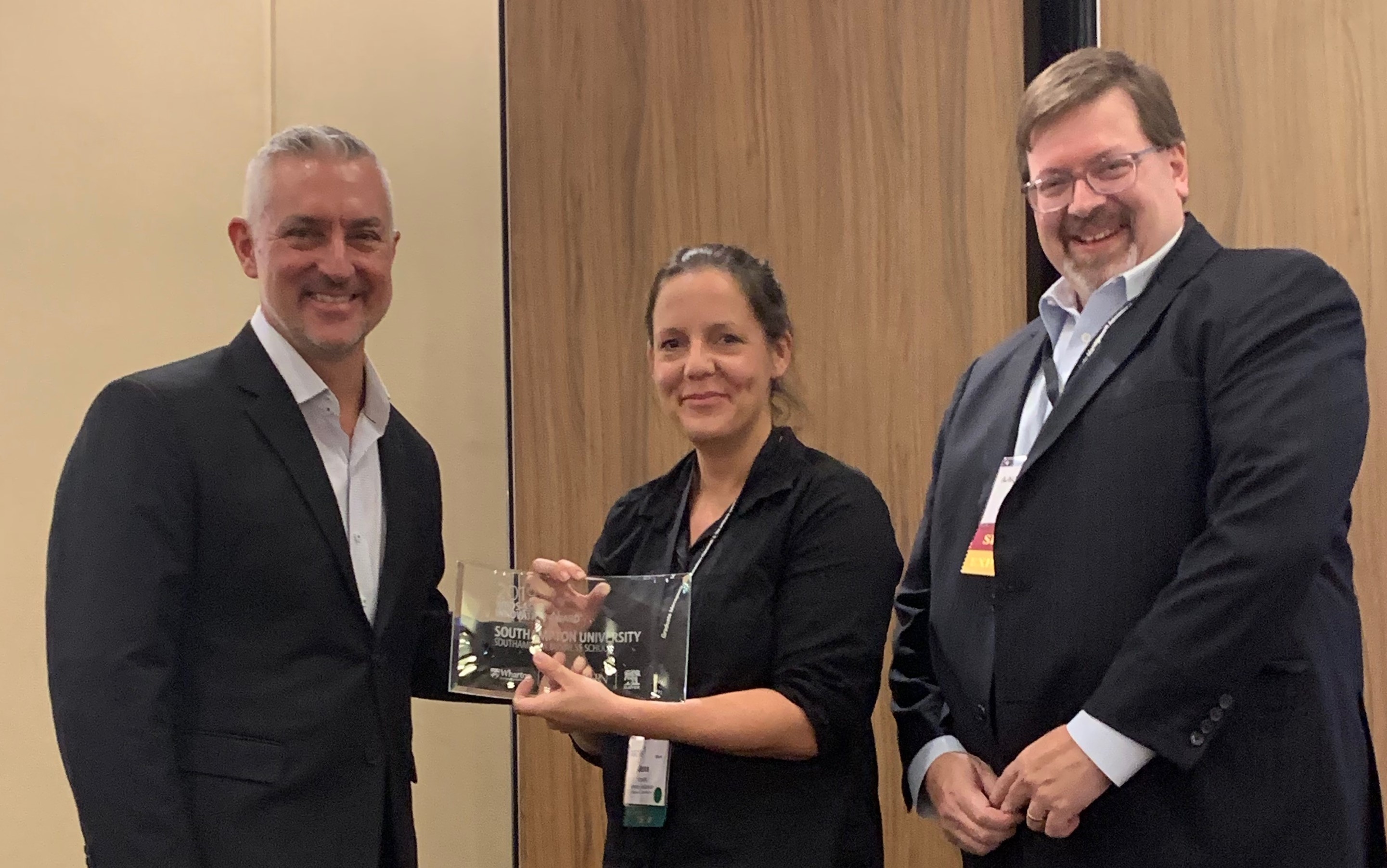 WRDS-SSRN Innovation Award for EMEA Presented to Southampton Business School