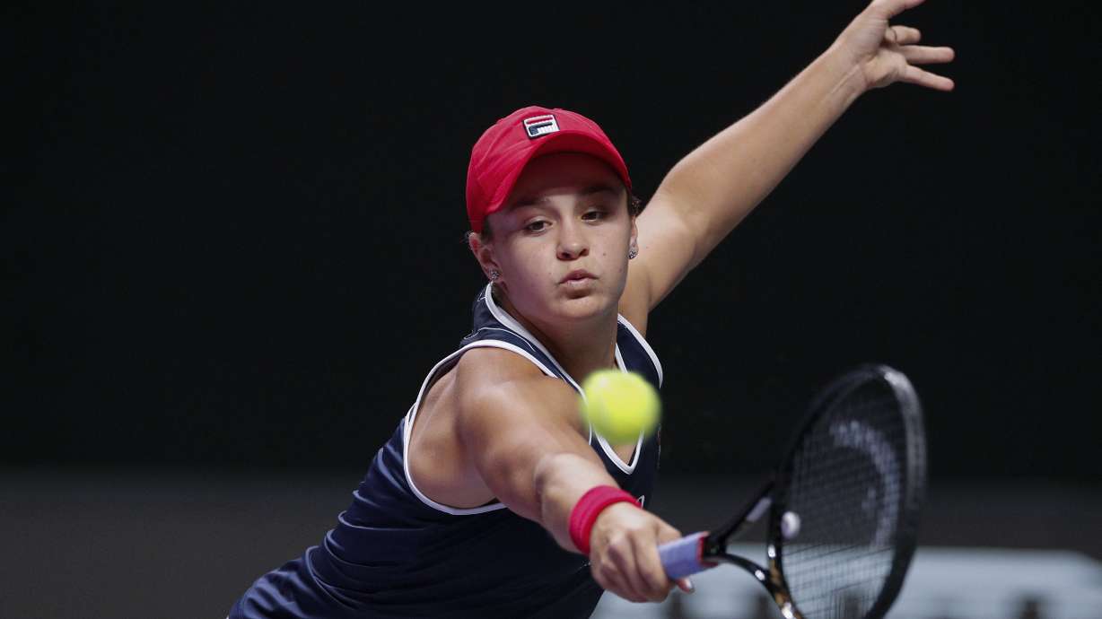 Barty upset by alternate Bertens at WTA Finals