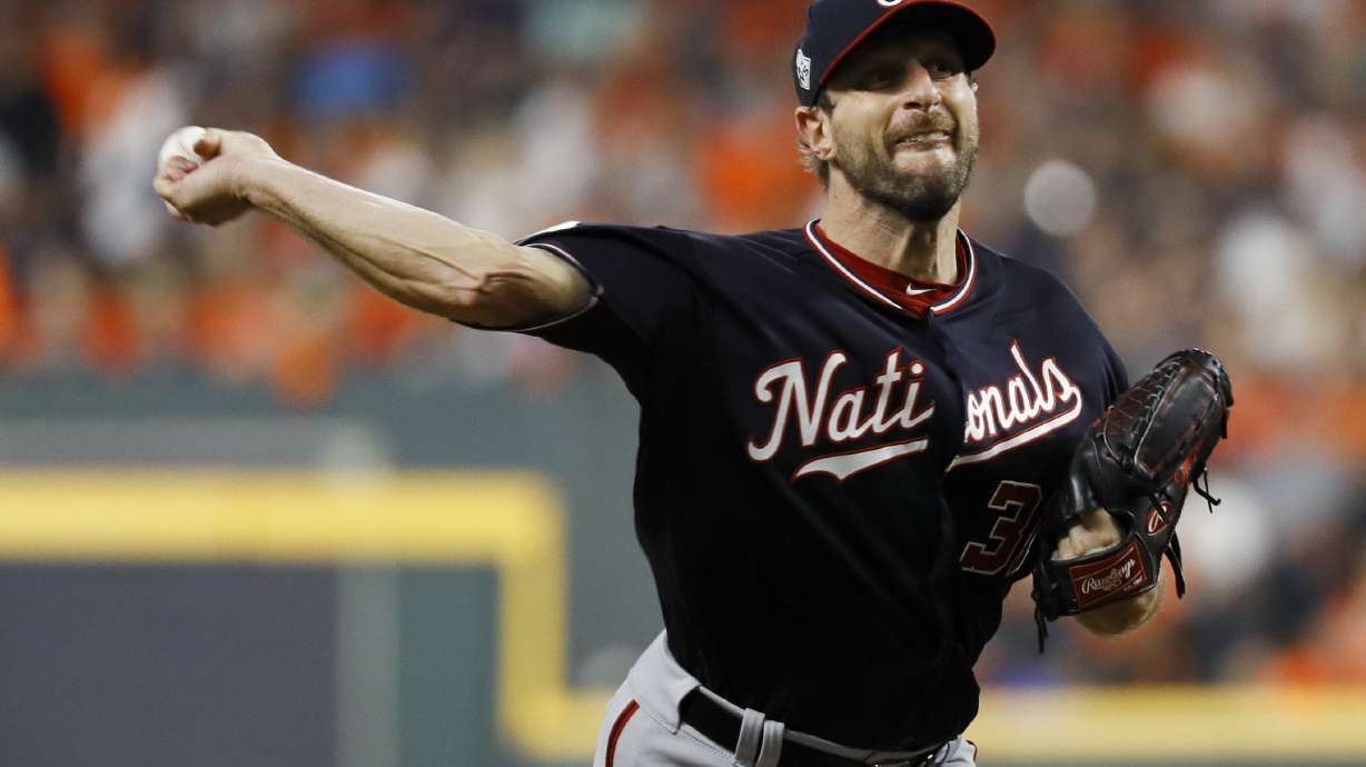 Scherzer set up to start Game 7 if Nationals get that far