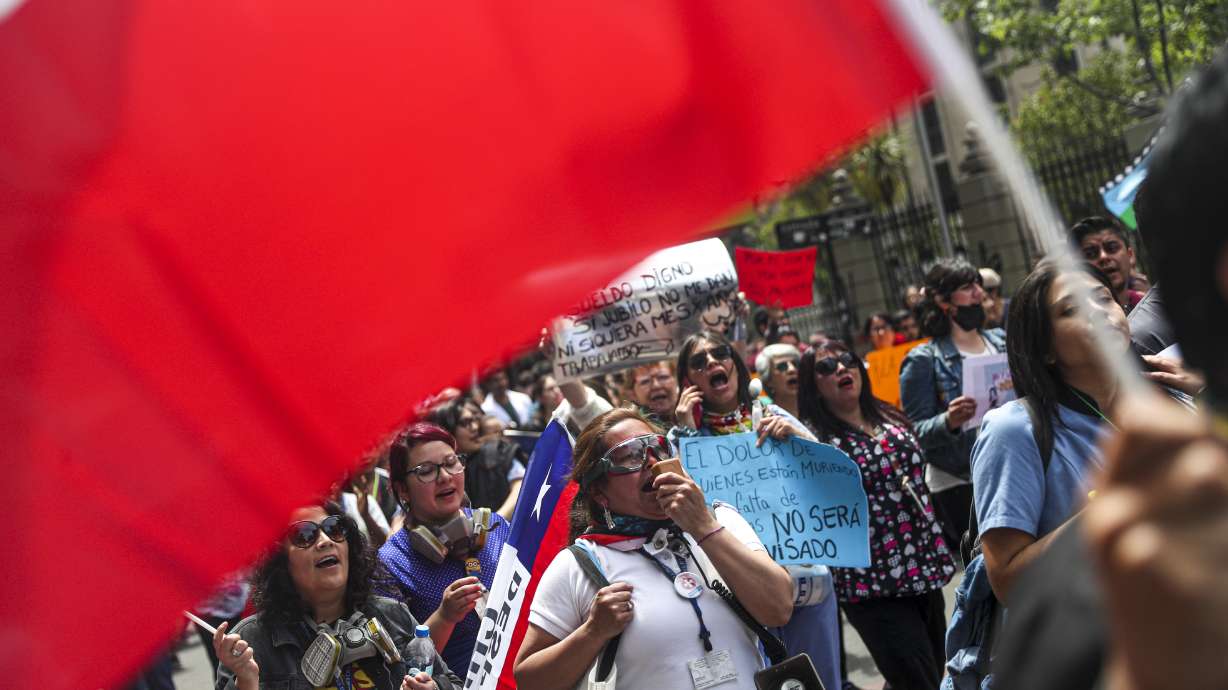 A look at what protesters in Chile have to say