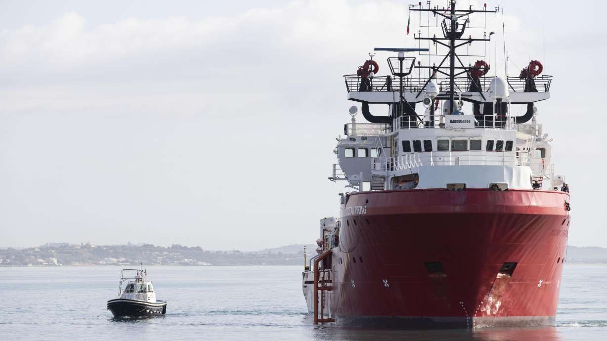 The Latest: 12 migrants found alive in Belgian truck