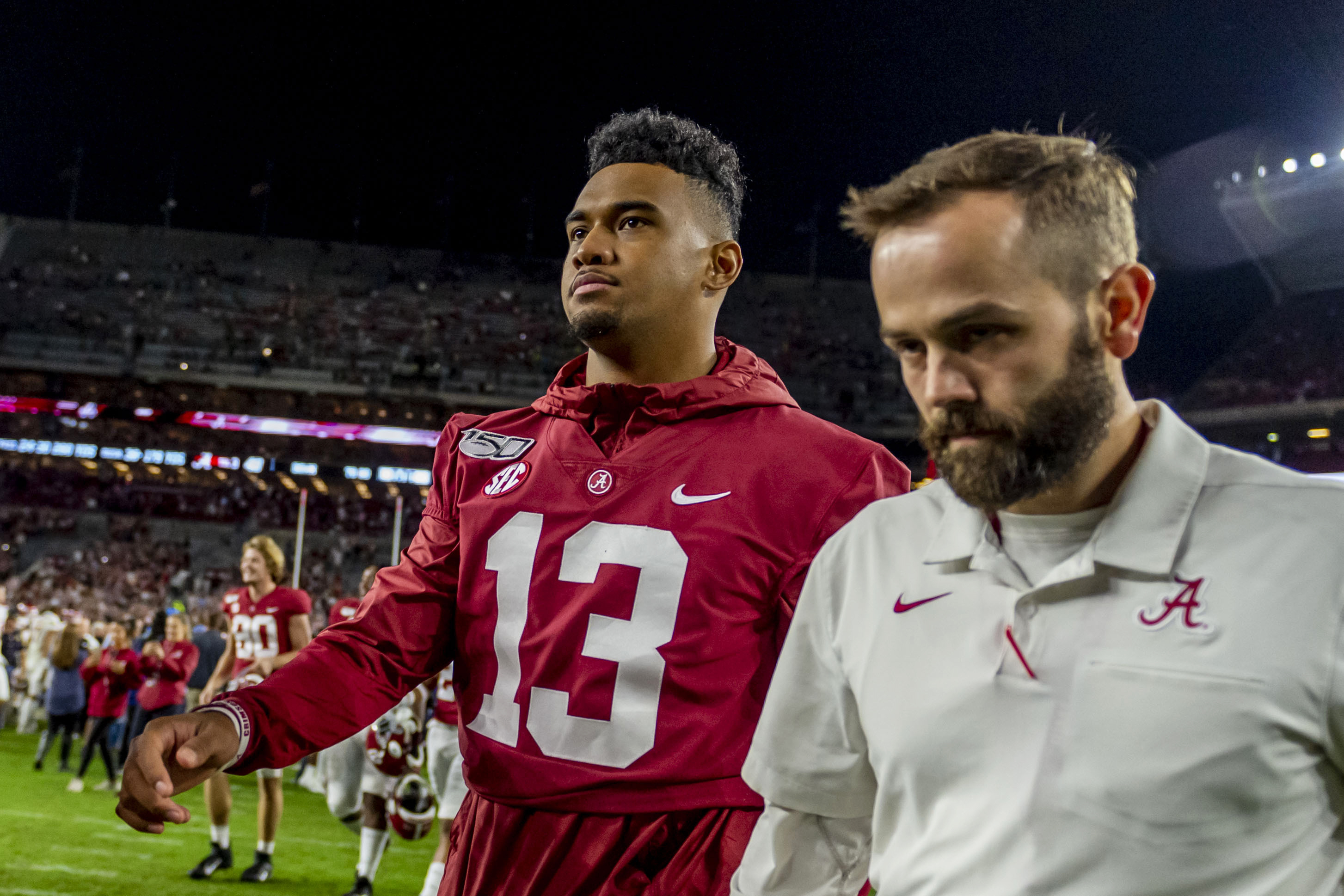 Saban: Tua may be game-time decision, Forristall out 6 weeks