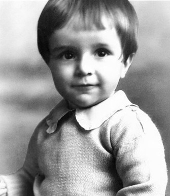 M. Russell Ballard as a toddler.