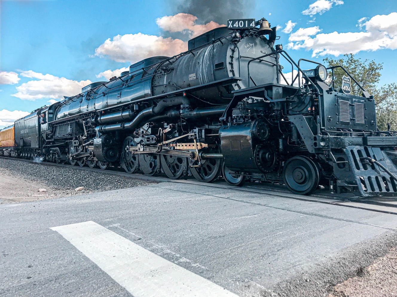 Big Boy leaving Nephi on Friday, Oct. 4, 2019. (Photo: Bob Parker, iWitness)
