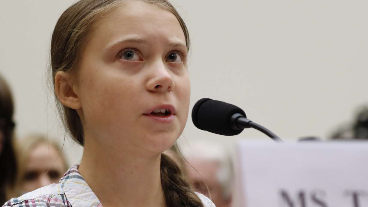 Greta Thunberg call to fight global warming cheers LA rally