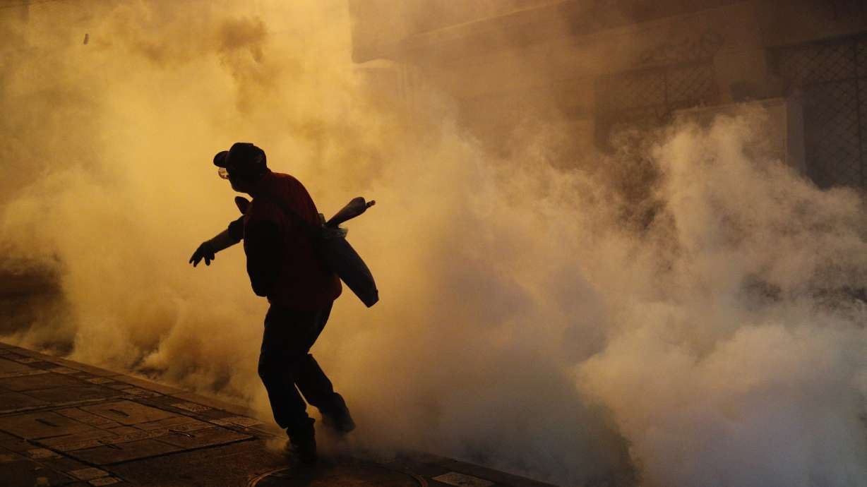 Election violence erupts near Bolivia's presidential palace