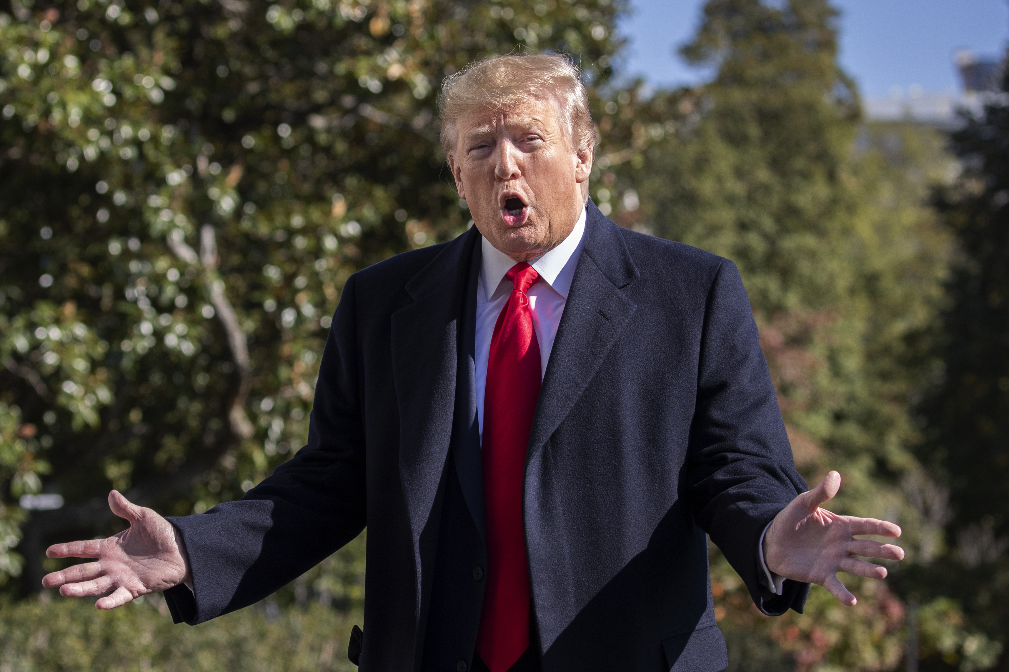 Trump tweets support for Republican candidates in Virginia