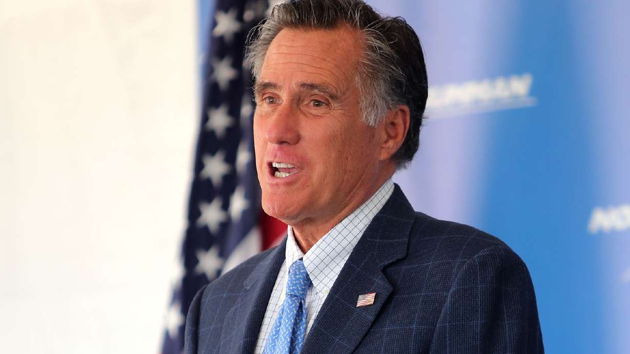 Sen. Mitt Romney questions administration official about withholding aid to Lebanon