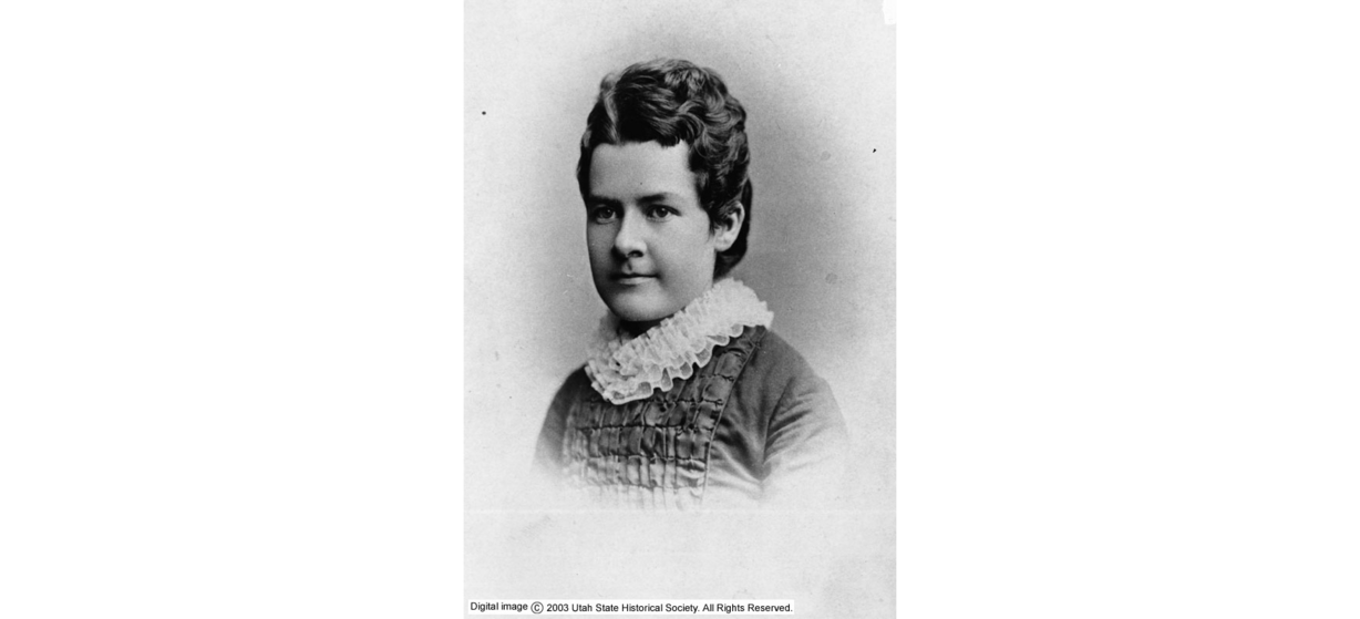Martha Hughes Cannon was the first woman to serve in a state legislature. She was elected to the Utah Legislature in 1896 after running against her own husband, Angus M. Cannon. (Photo: Utah Historical Society)