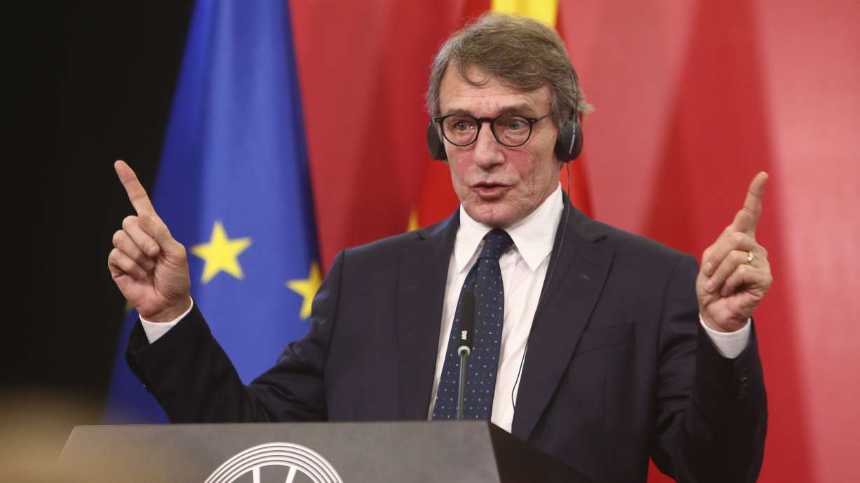 EU Parliament head urges for Balkan membership talks