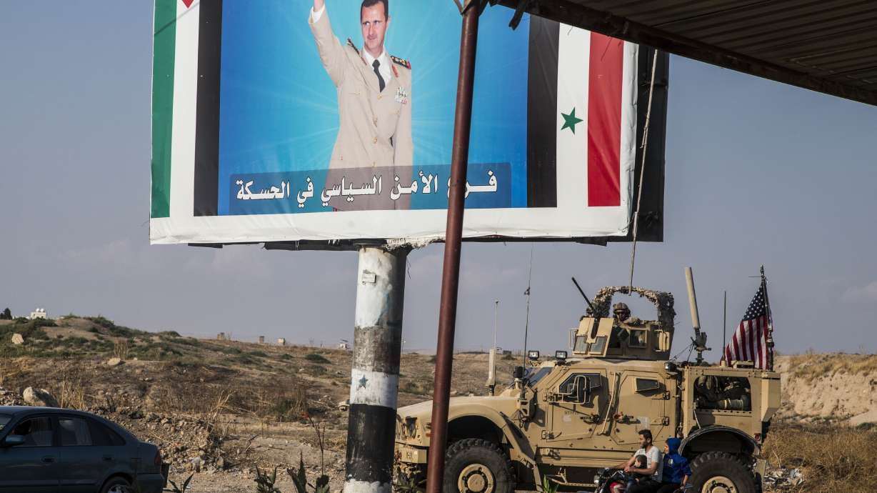 Trump OKs wider Syria oil mission, raising legal questions