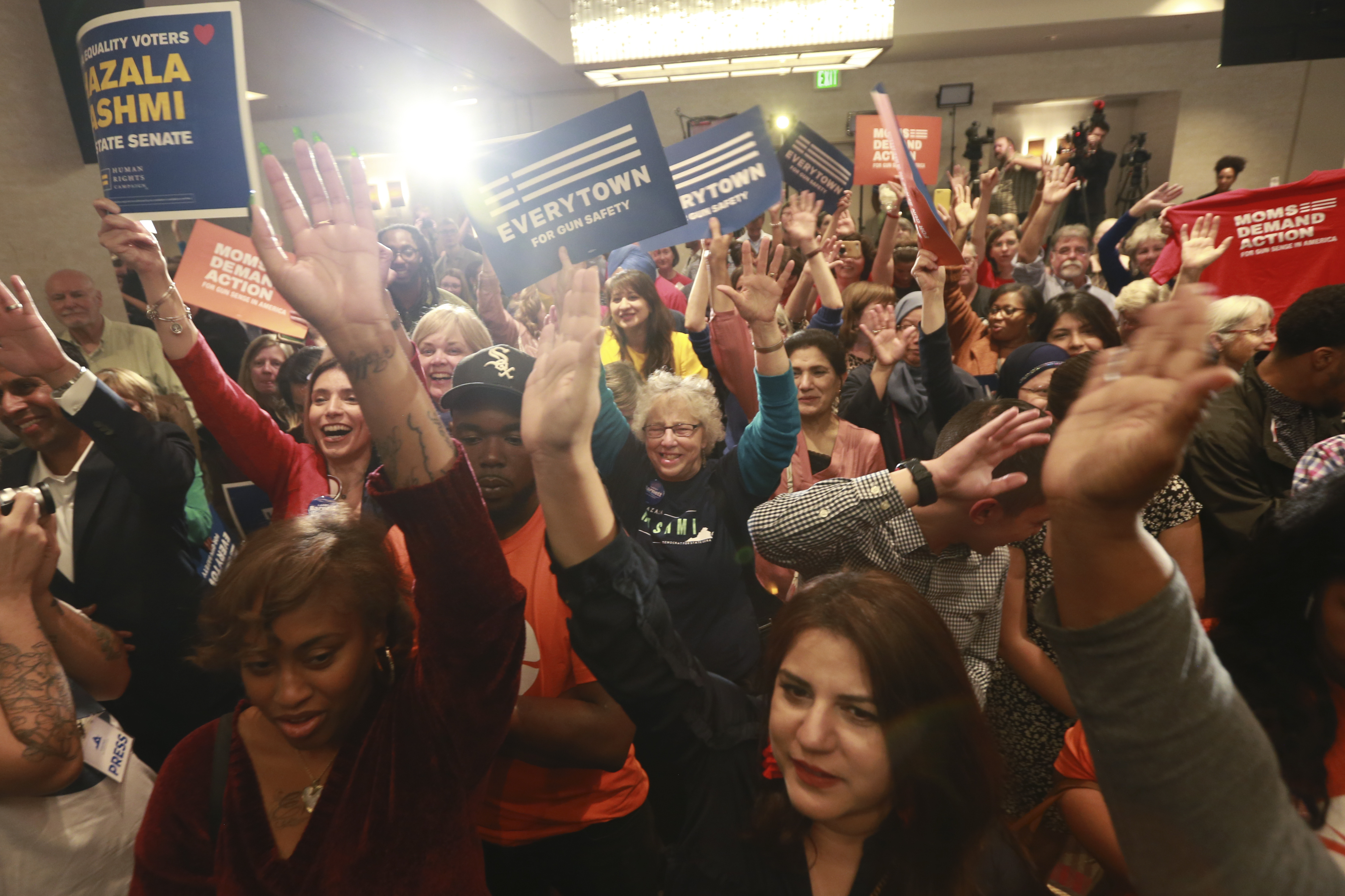 Dems flip Virginia; Kentucky governor race too close to call