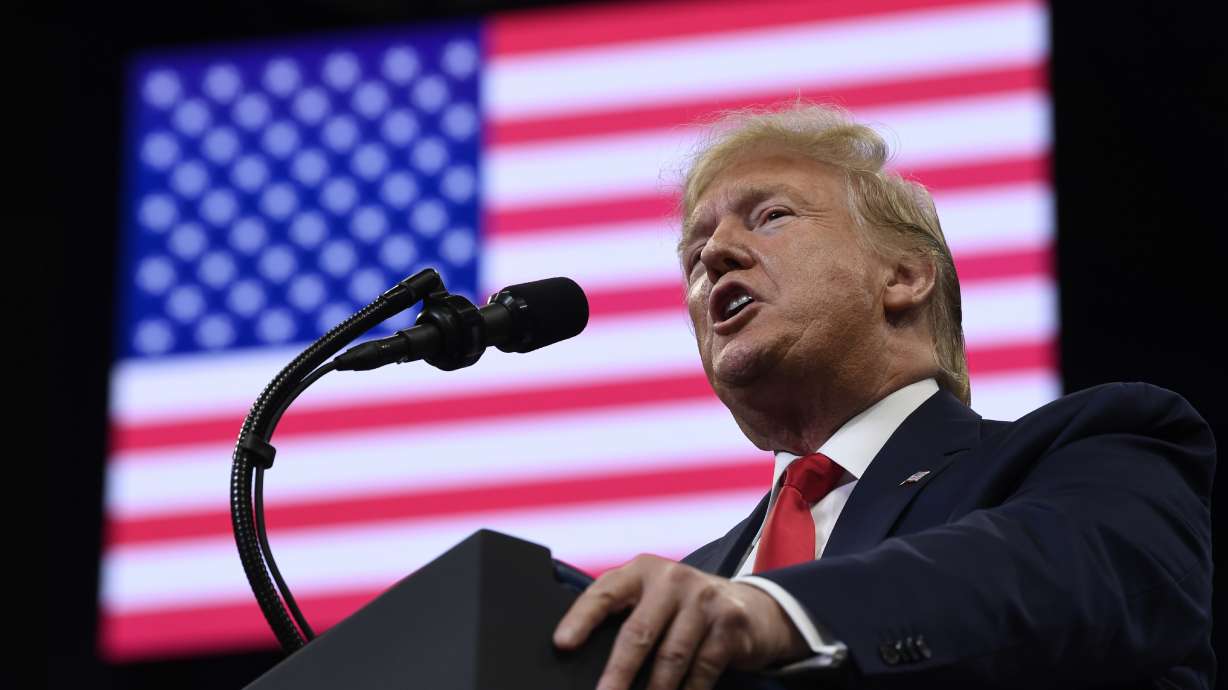 Trump attacks whistleblower anonymity, but won't utter name