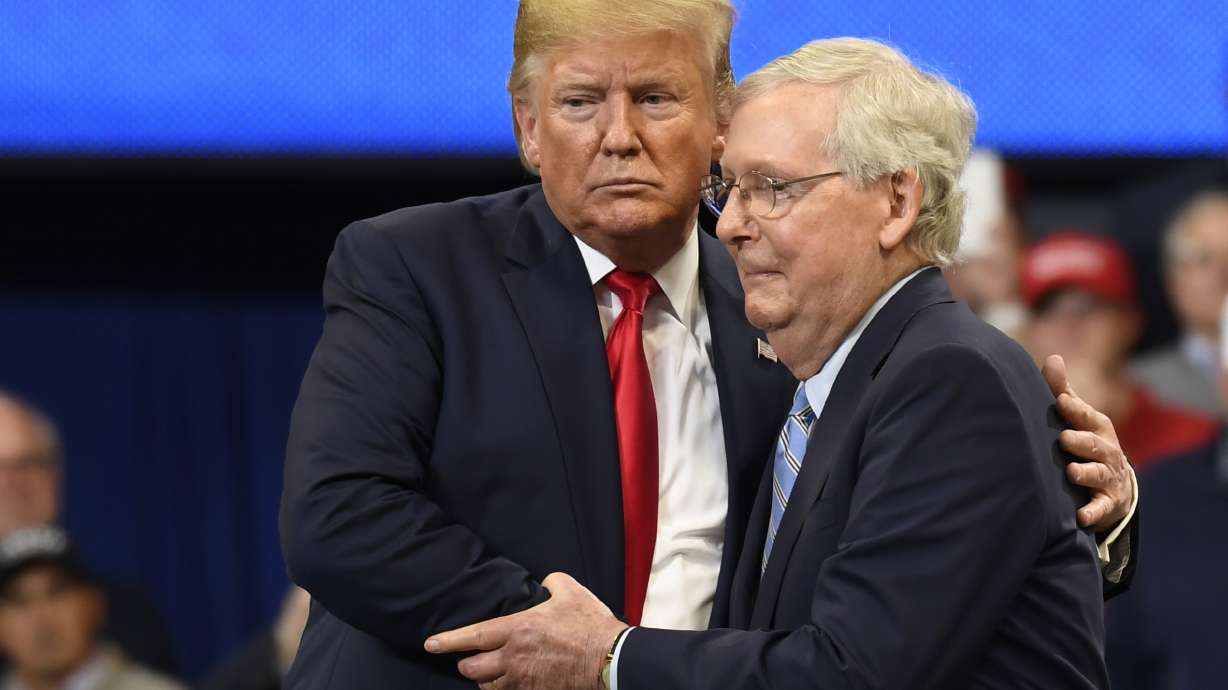 McConnell, Trump joined for 2020, despite Kentucky setback