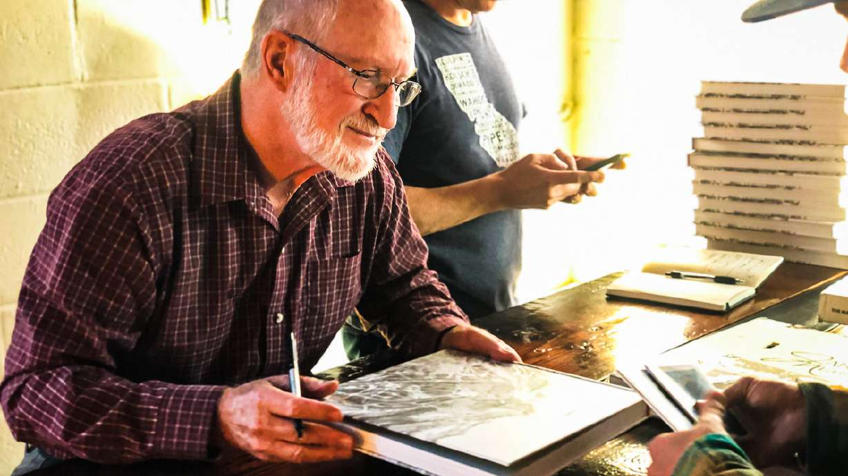 Meet James Niehues, the man who paints Utah's ski maps
